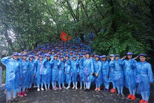 重慶黨員紅色教育風采